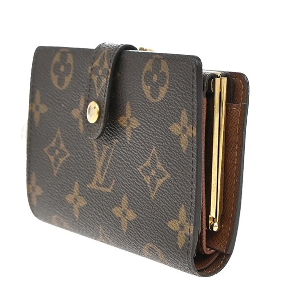 LOUIS VUITTON Portefeuille Viennois Bifold Wallet Monogram Brown M61674 65EF846 - Picture 2 of 13